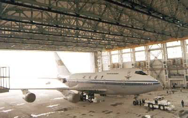 霸州机库网架工程